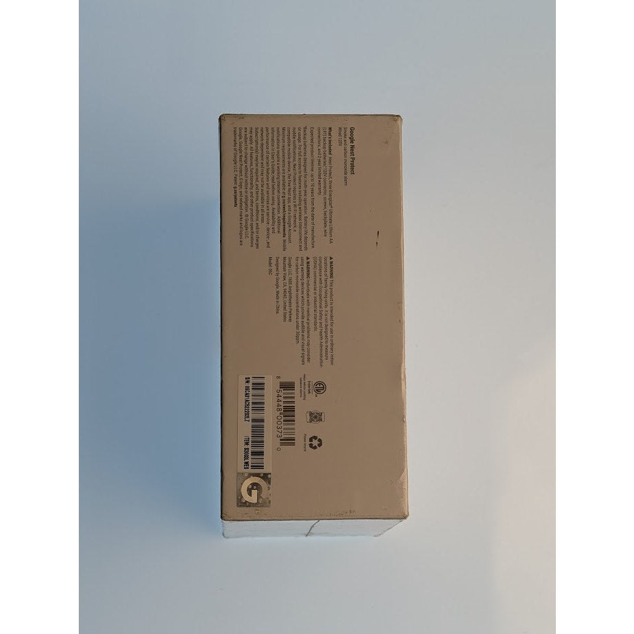 Google S3003LWES Nest Protect Wired Smoke & CO2 Alarm Detector 120V