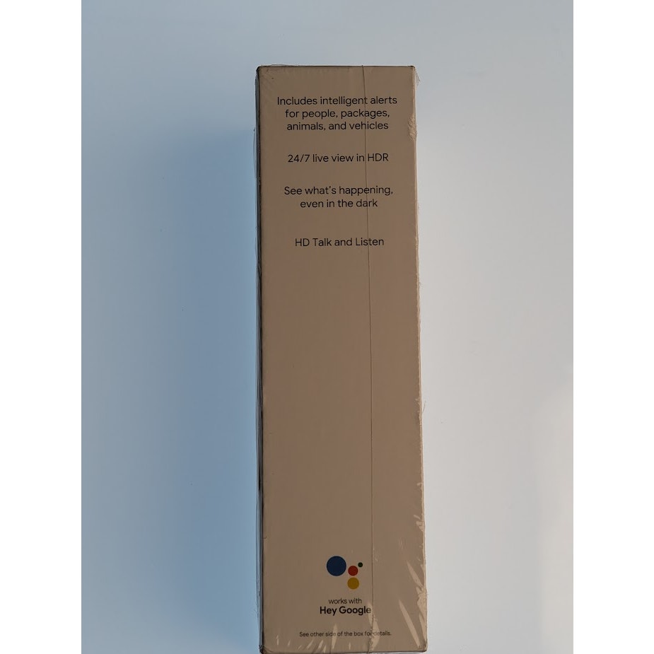 Google Nest Doorbell (Battery) - Smart Wi-Fi Video Doorbell Camera -Ivy (SEALED)