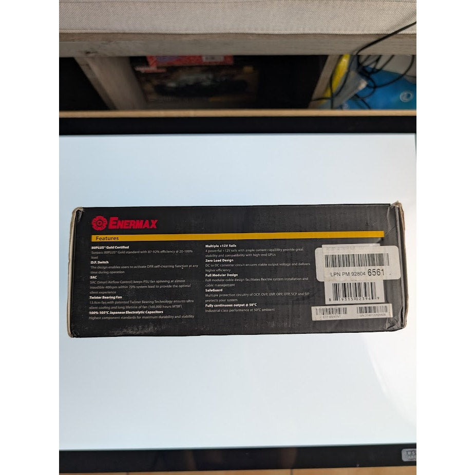 ENERMAX Revolution D.F. 12 850W 80+ Gold Fully Modular ATX - AMAZON INSPECTED