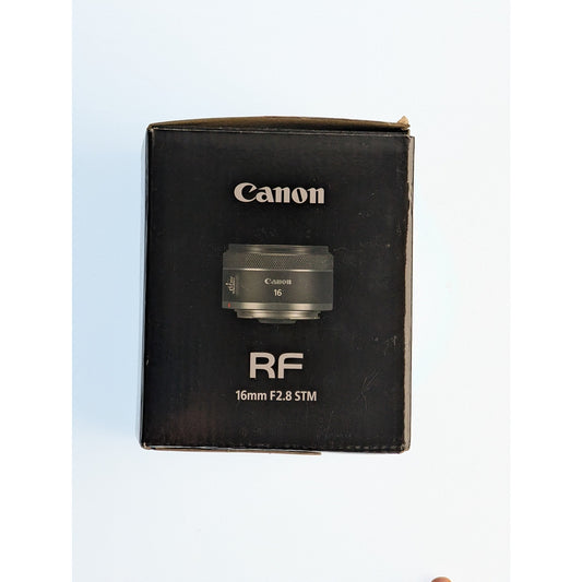 Canon RF 16mm 16 mm f/2.8 STM Ultra Wide-Angle Lens (US model) -